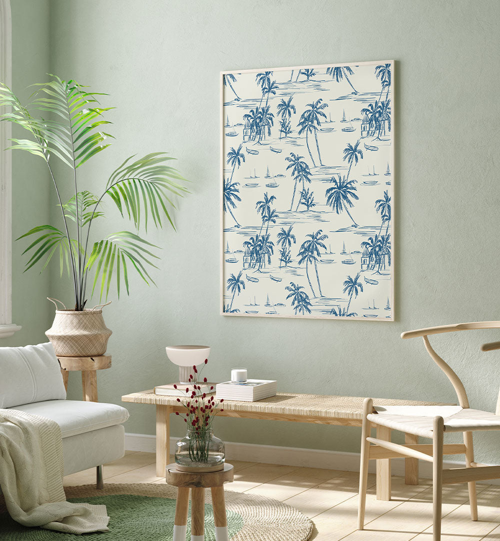 BLUE BEACH PATTERN