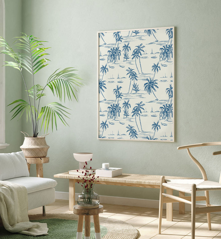 BLUE BEACH PATTERN