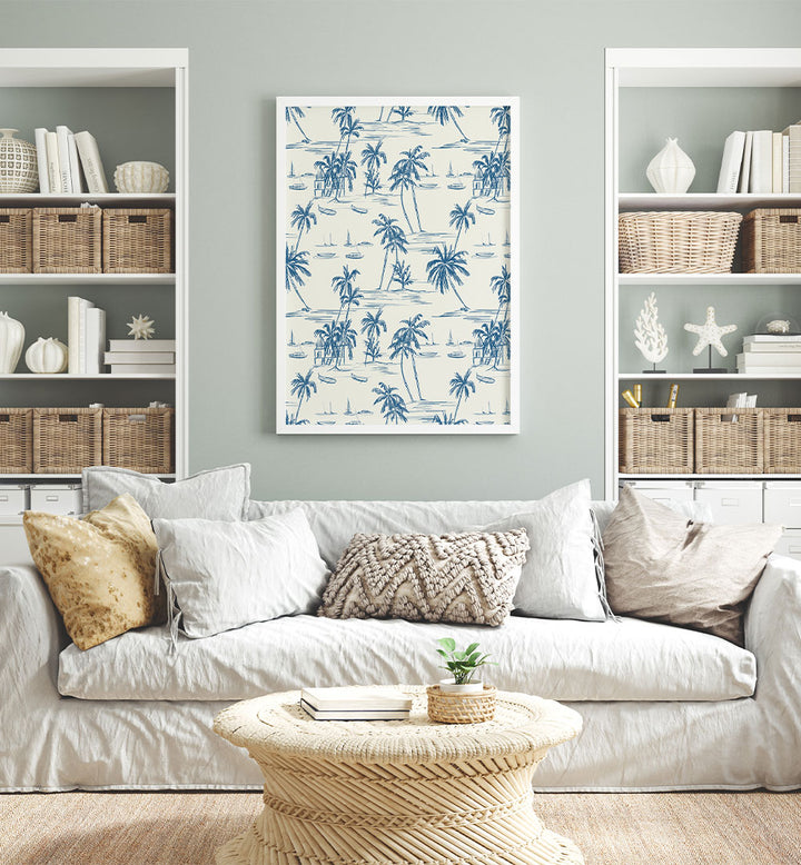 BLUE BEACH PATTERN