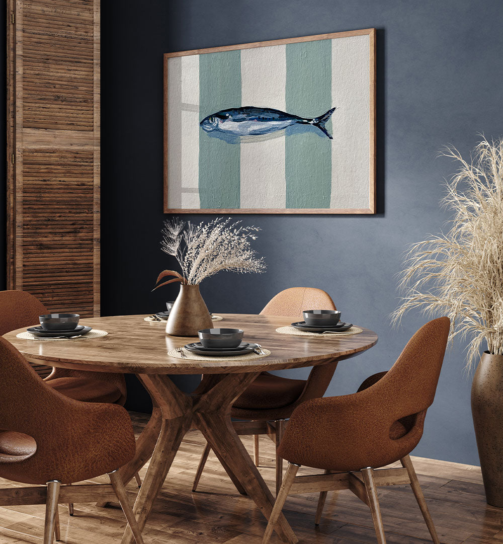 BLUE FISH STRIPES