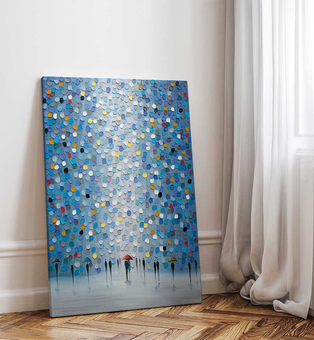 BLUE HEAVEN , MODERN IMPRESSIONISM PAINTINGS