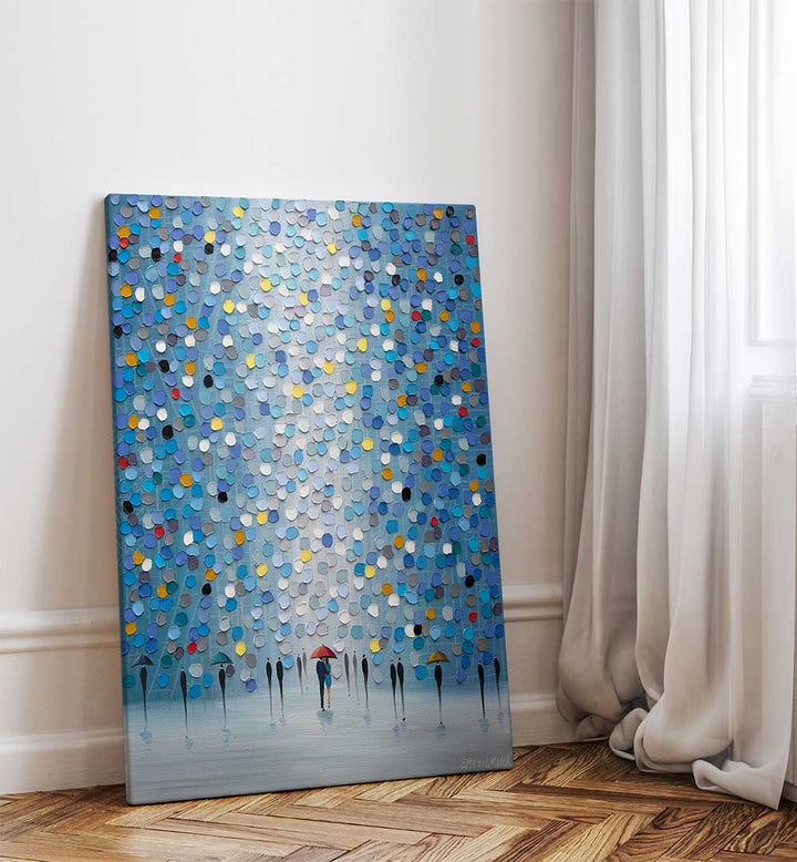 BLUE HEAVEN , MODERN IMPRESSIONISM PAINTINGS