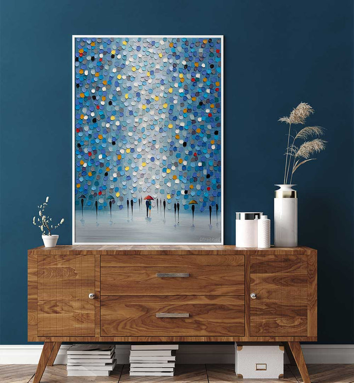 BLUE HEAVEN , MODERN IMPRESSIONISM PAINTINGS