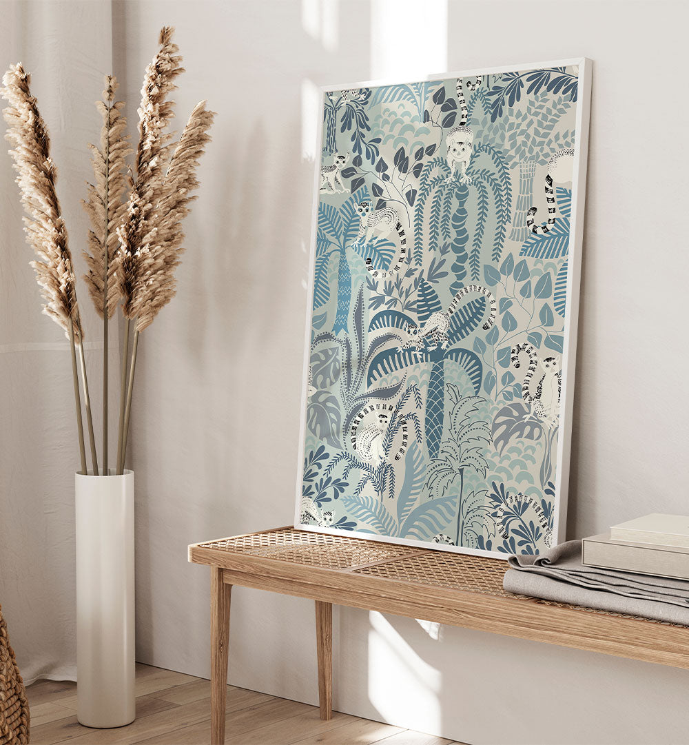 BLUE JUNGLE LEMURS