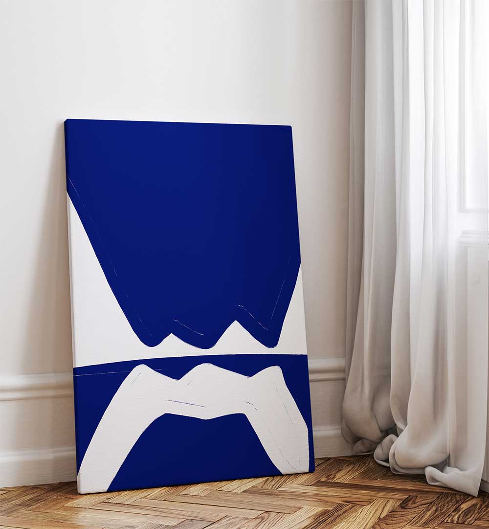 BLUE WAVES HARMONY , ABSTRACT PAINTINGS