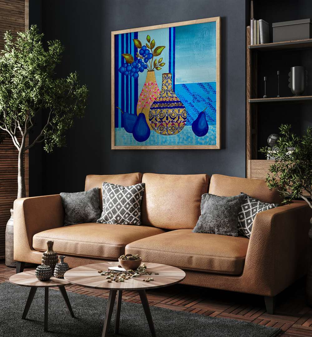 Transform your space with BLUE MORNING, KITCHEN POSTERS, blending elegance and functionality in home décor.