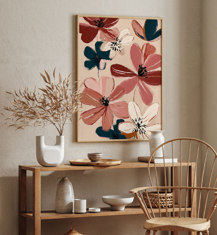 BLUSH AND WINE BLOSSOMS III