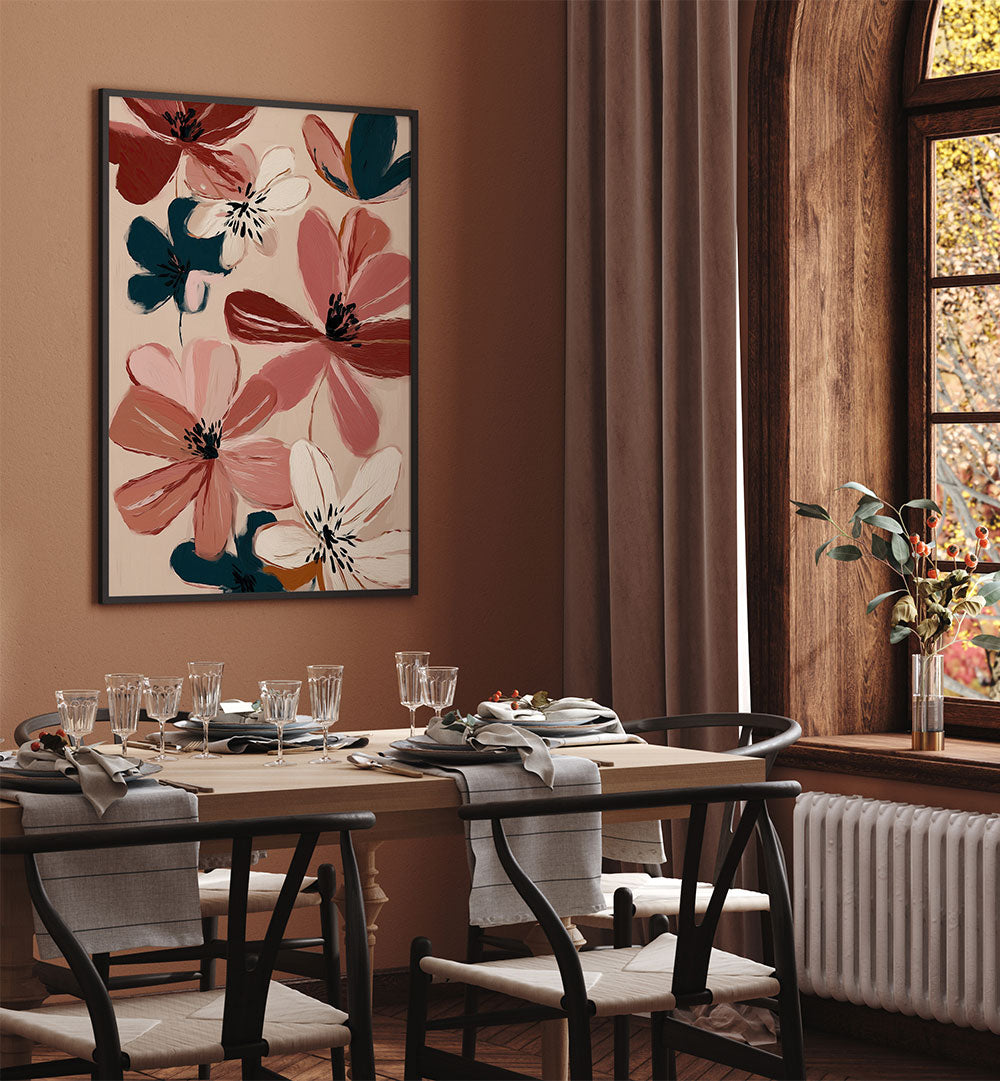 BLUSH AND WINE BLOSSOMS III