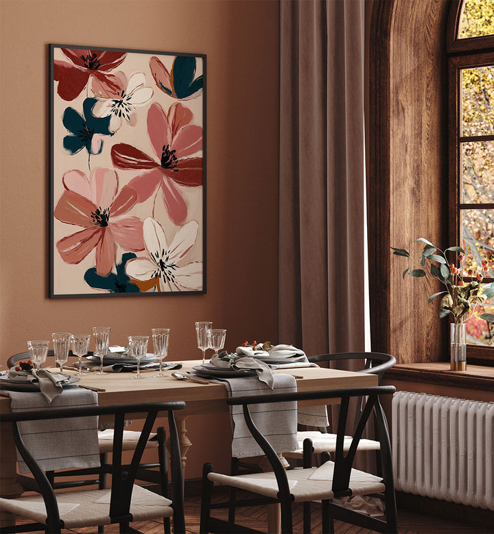 BLUSH AND WINE BLOSSOMS III
