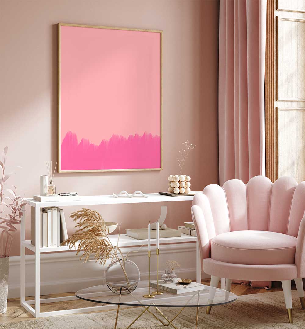 BLUSH HORIZON , ABSTRACT PAINTINGS
