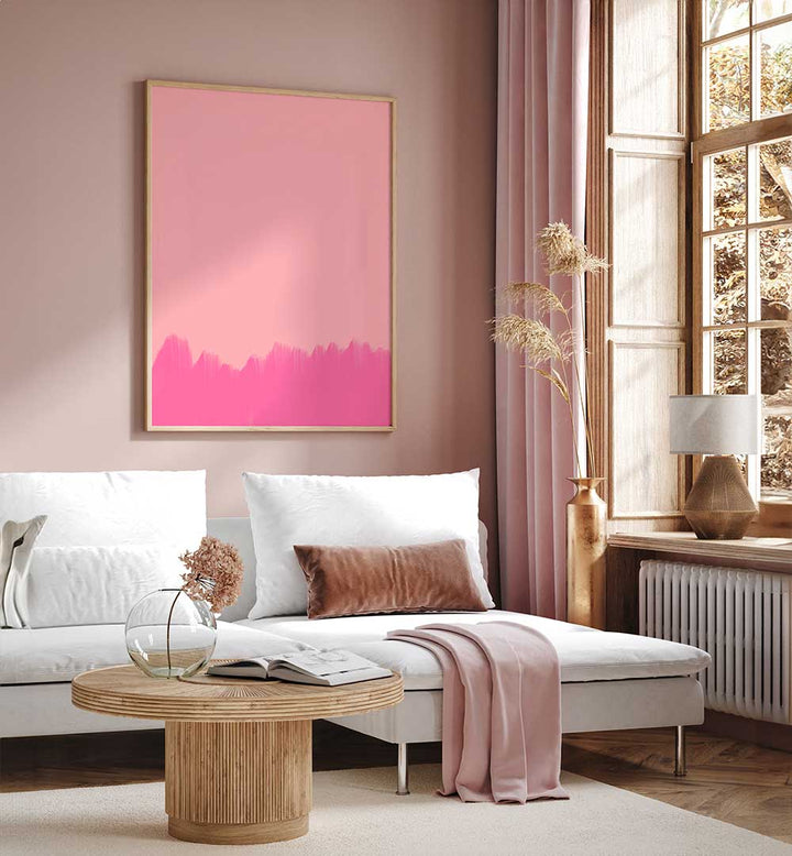 BLUSH HORIZON , ABSTRACT PAINTINGS