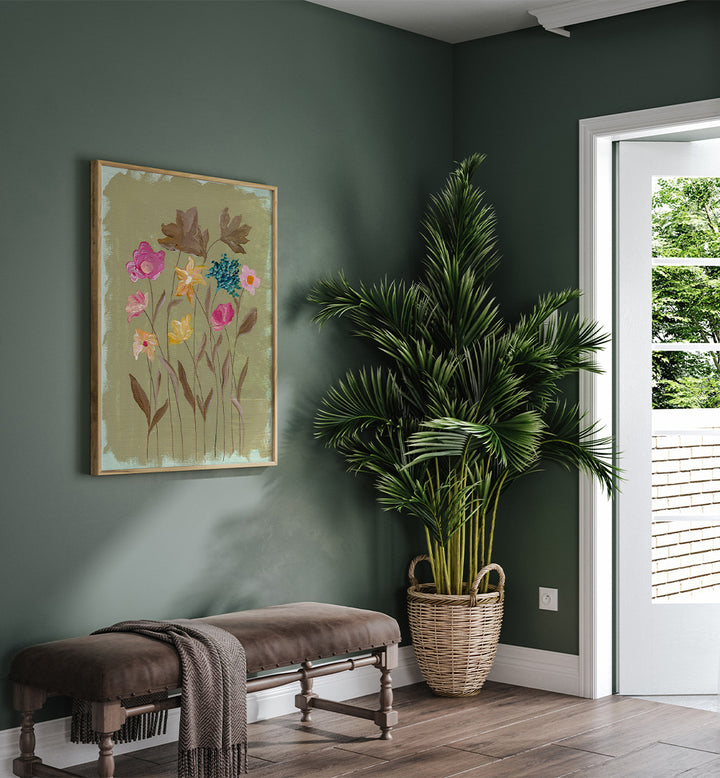 BLUSH IN BLOOM , FLORAL FLOWER PAINTINGS
