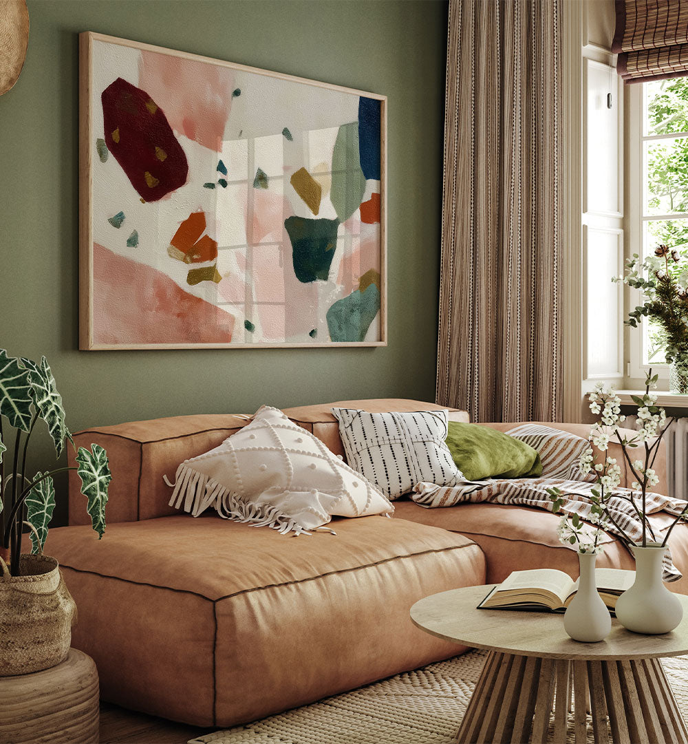 BLUSH TERRAZZO MODERN DESIGN