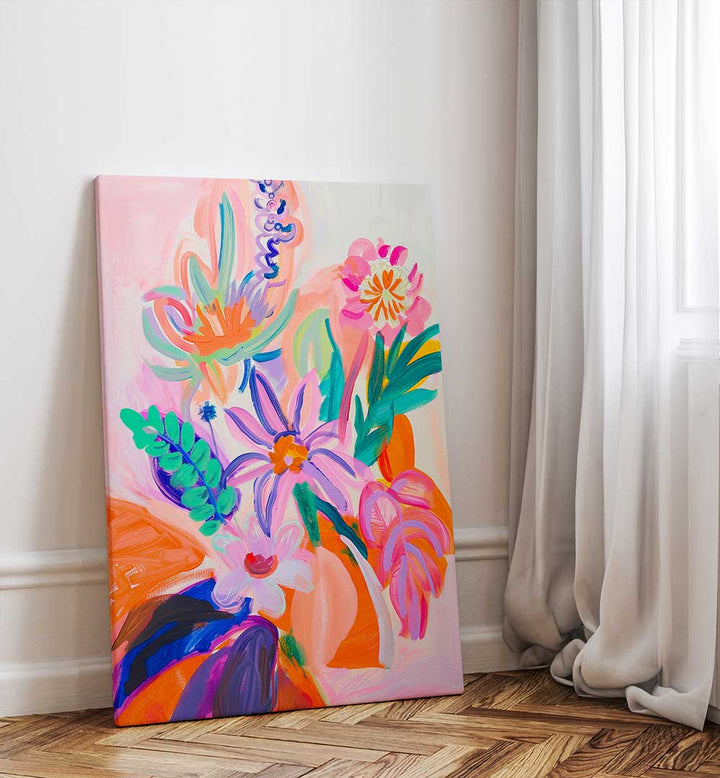 BOHEME III , FLORAL FLOWER PAINTINGS