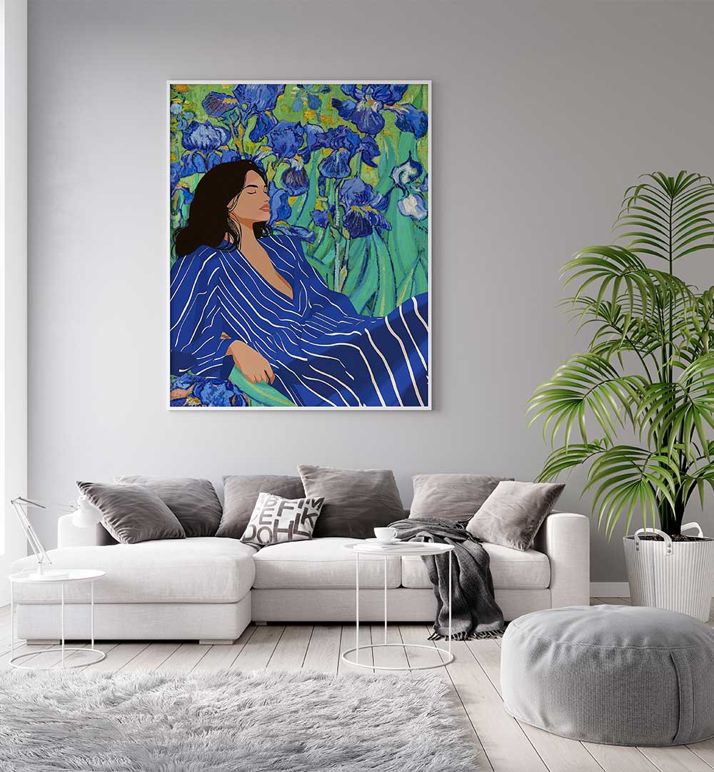 BOHEME WOMAN , PORTRAITS & FIGURATIVE ILLUSTRATIONS