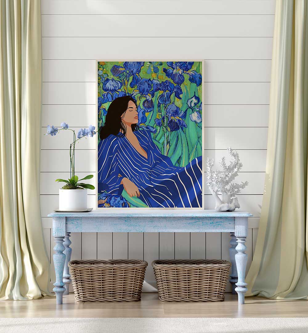 BOHEME WOMAN , PORTRAITS & FIGURATIVE ILLUSTRATIONS