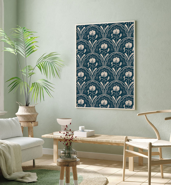 BOHO ORCHID TILES PATTERN