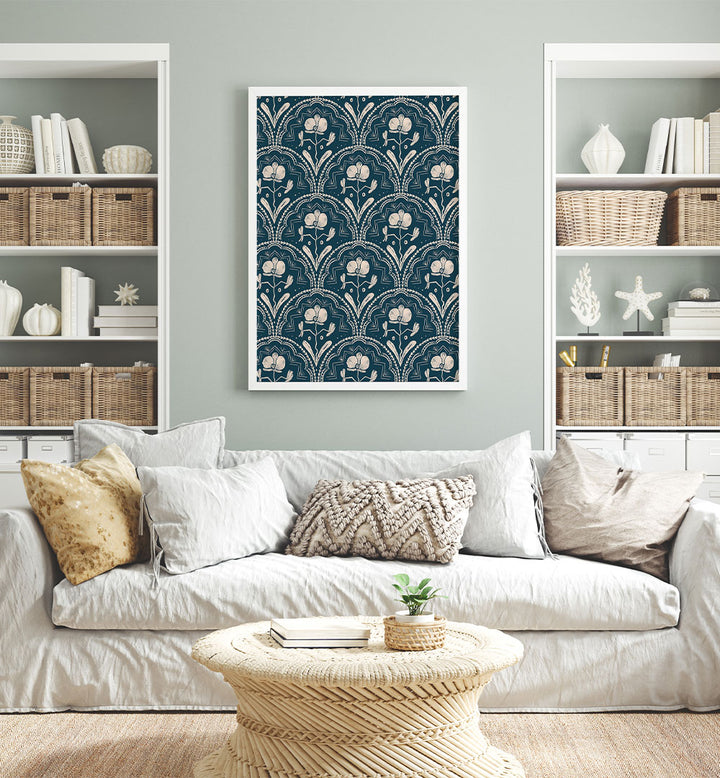 BOHO ORCHID TILES PATTERN