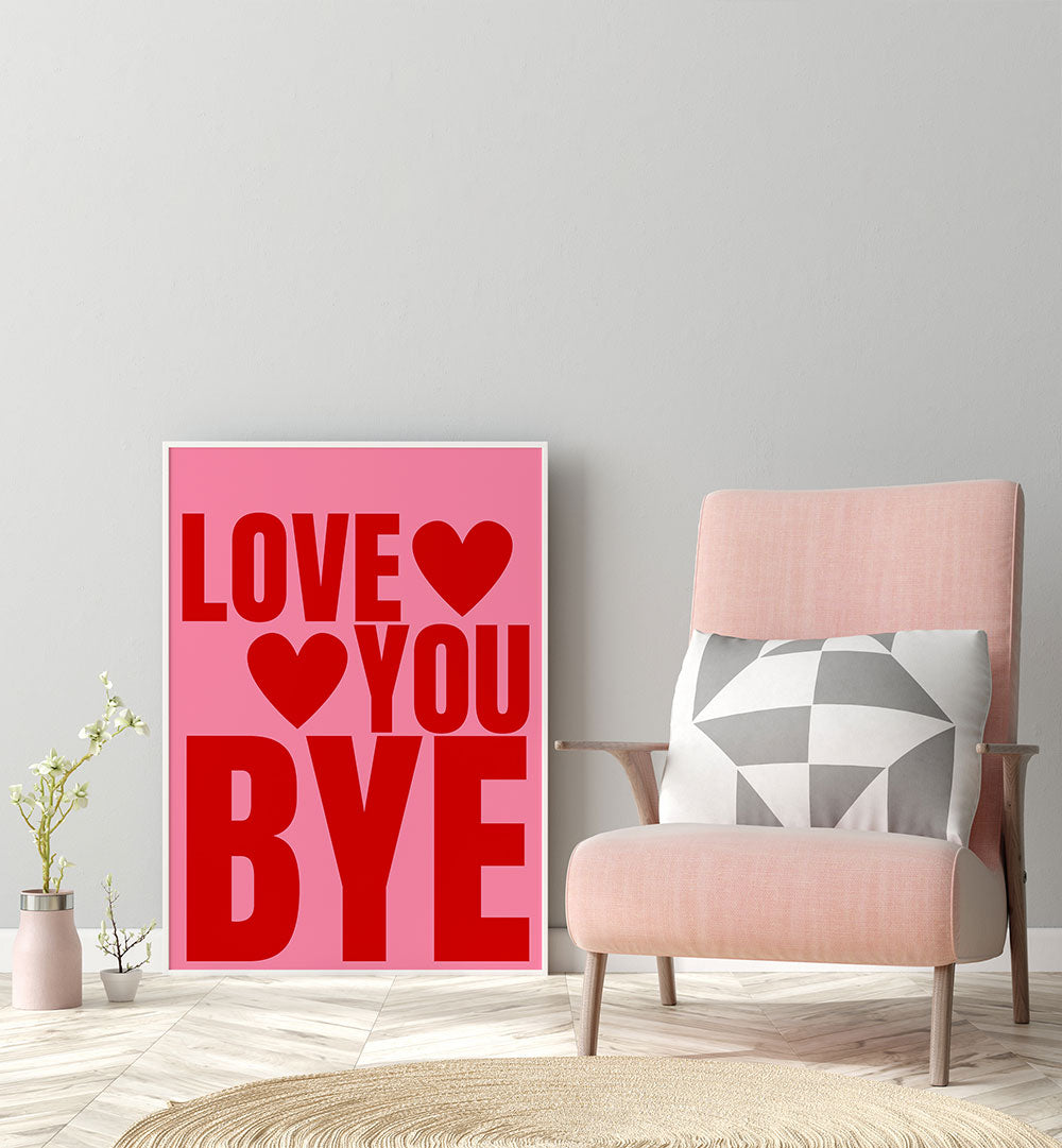 BOLD FAREWELL LOVE , QUOTES & TYPOGRAPHY POSTERS