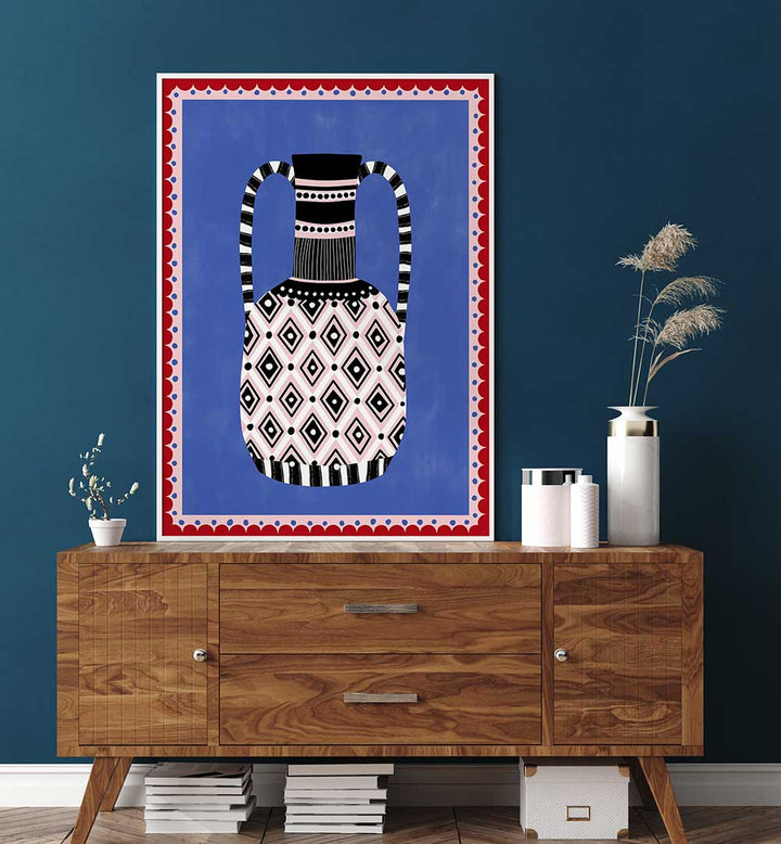 BOLD GEOMETRIC PATTERNS , FLORAL FLOWER PAINTINGS