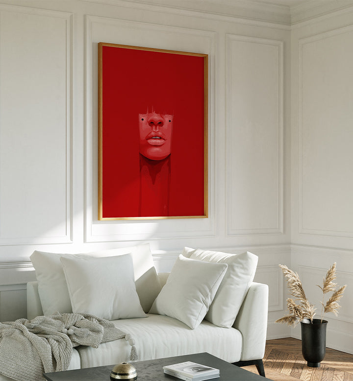 BOLD RED FACE