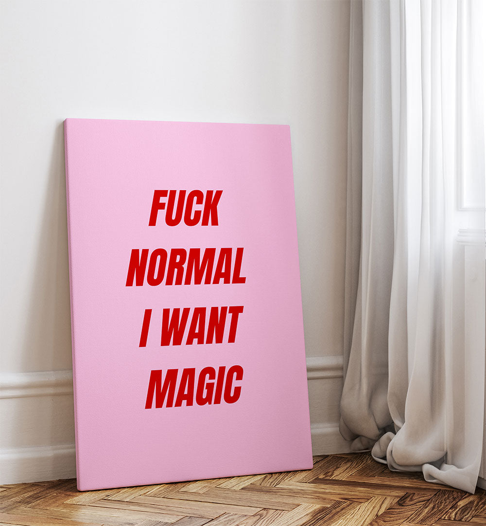 BOLD RED TYPOGRAPHY , QUOTES & TYPOGRAPHY POSTERS