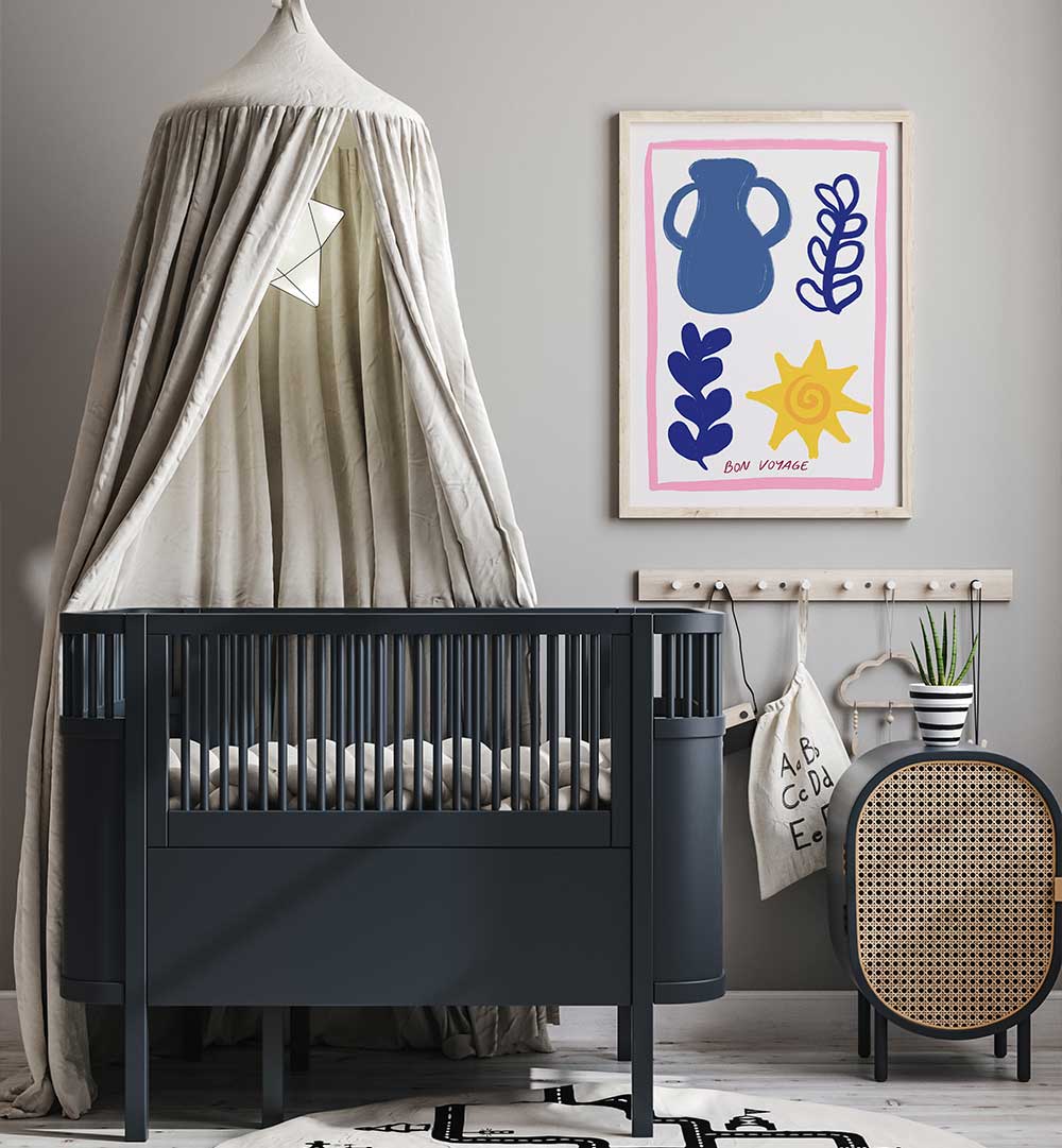 BON VOYAGE SYMBOLS , KIDS ROOM PAINTINGS