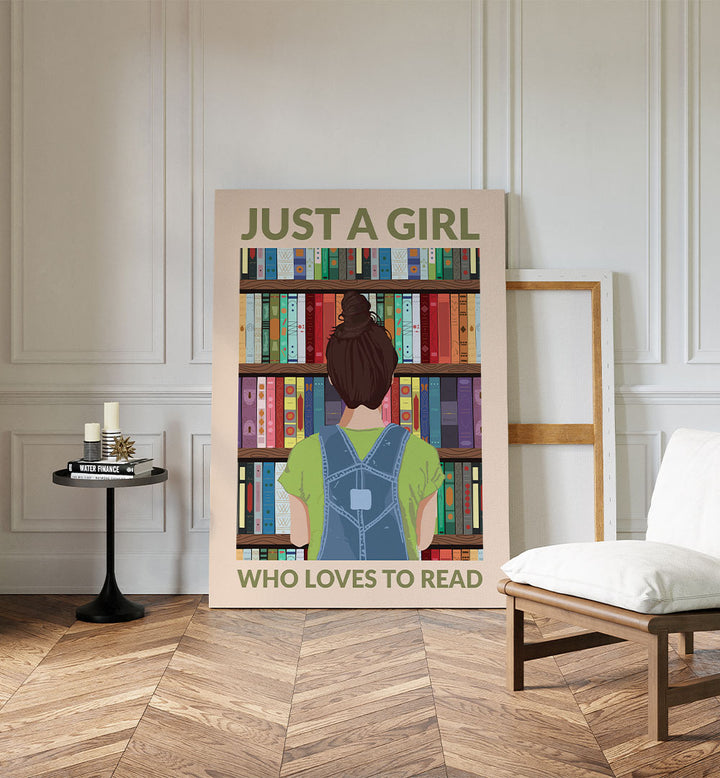 BOOK LOVER GIRL