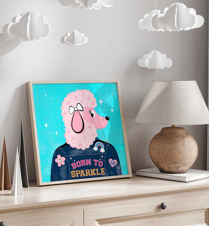 BORN TO SPARKLE , KIDS ROOM PAINTINGS