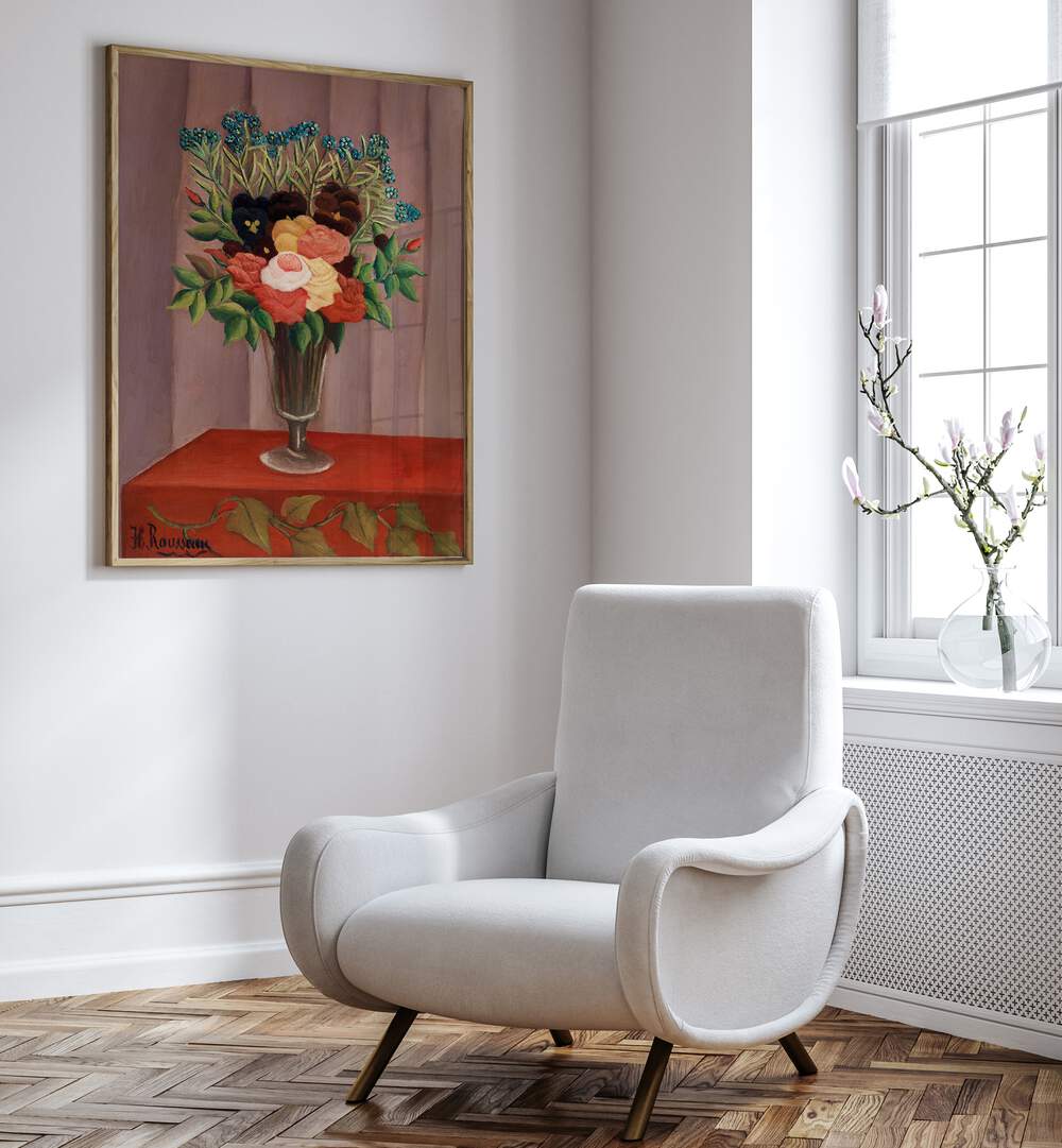 BOUQUET DE FLEURS (1909–1910) , VINTAGE PAINTINGS