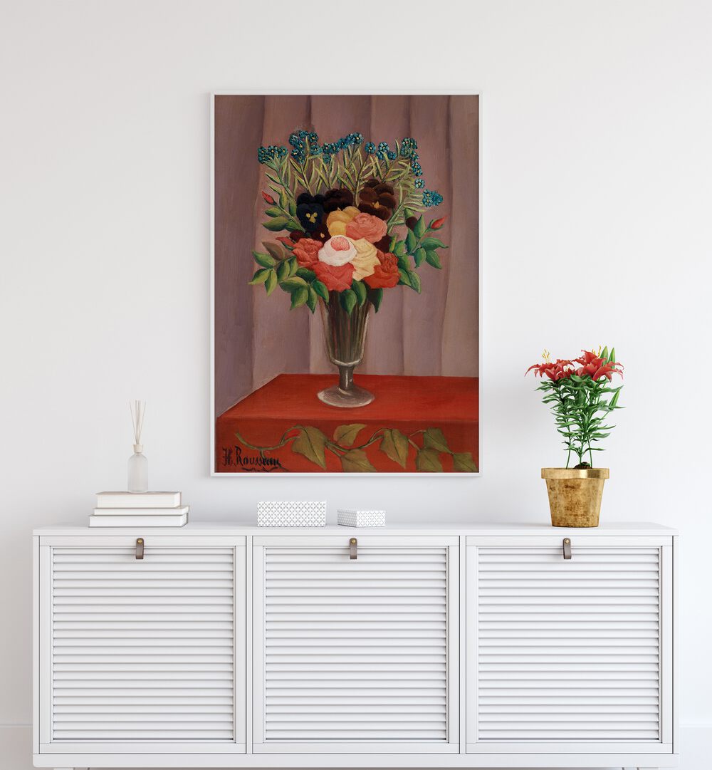 BOUQUET DE FLEURS (1909–1910) , VINTAGE PAINTINGS