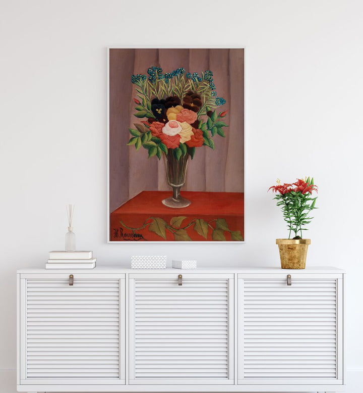 BOUQUET DE FLEURS (1909–1910) , VINTAGE PAINTINGS