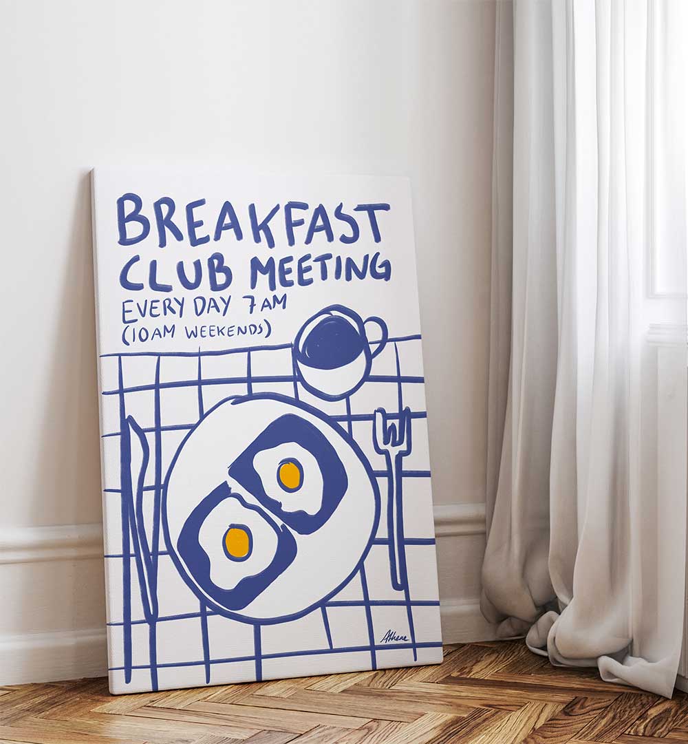 BREAKFAST CLUB MEETING , BAR & CAFE ART