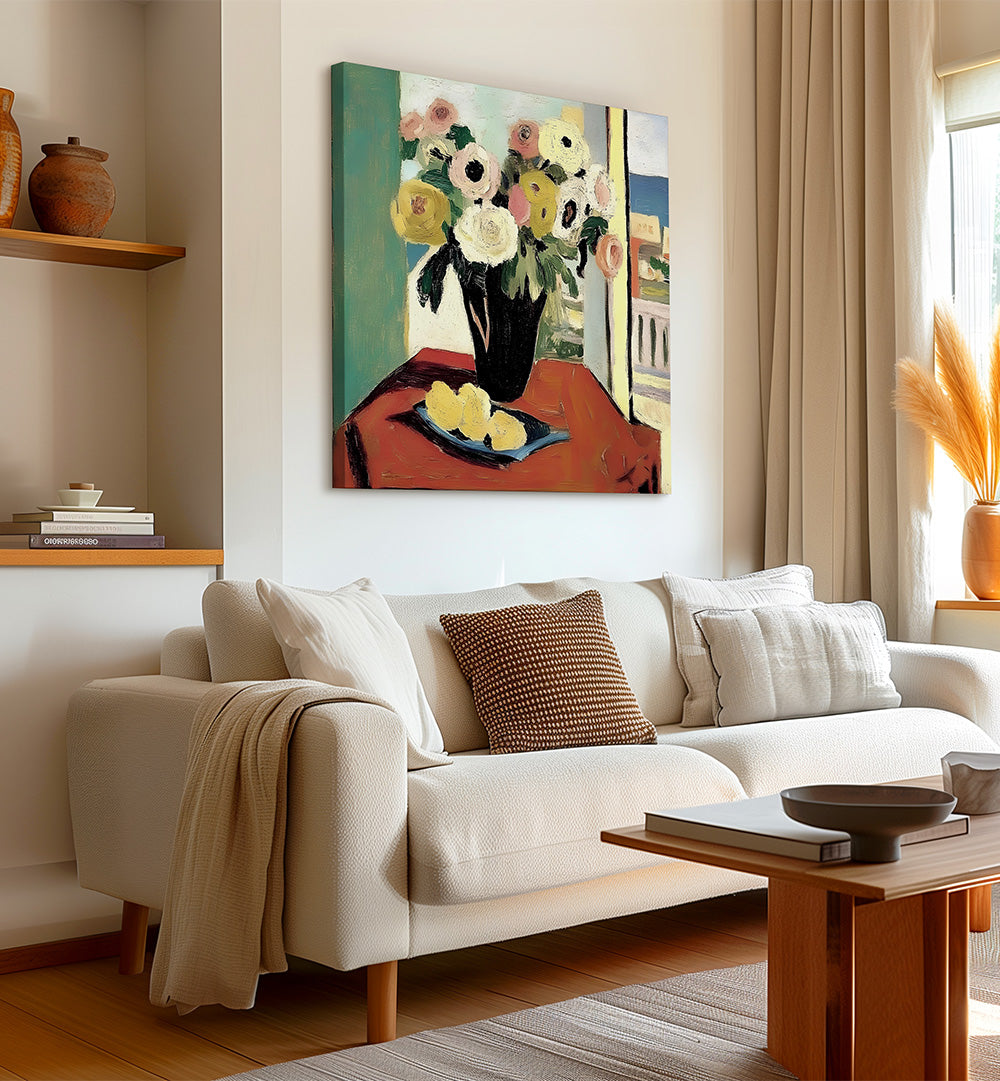 BRIGHT COASTAL STILL LIFE