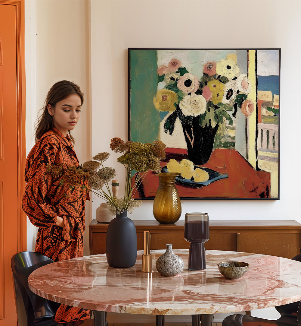 BRIGHT COASTAL STILL LIFE