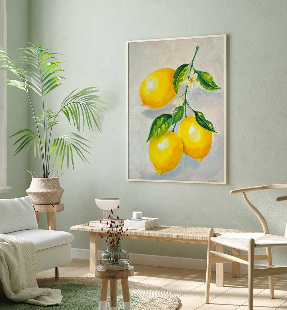 BRIGHT LEMON STILL LIFE