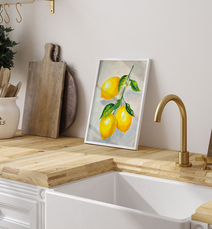 BRIGHT LEMON STILL LIFE