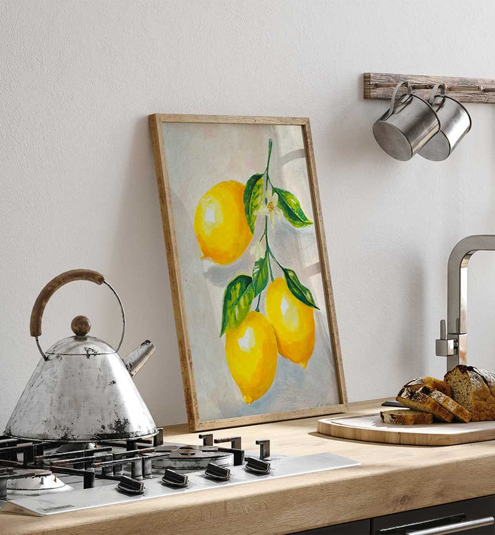 BRIGHT LEMON STILL LIFE