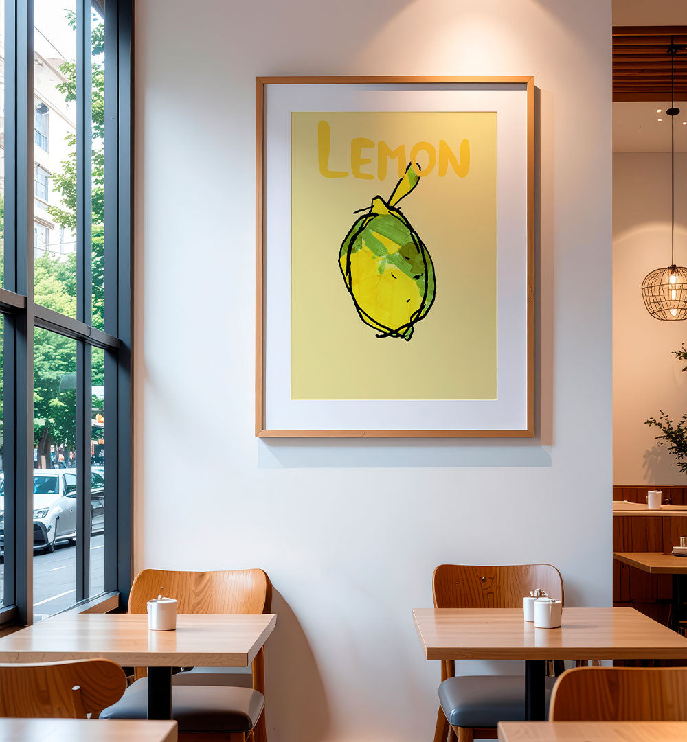 BRIGHT YELLOW LEMON