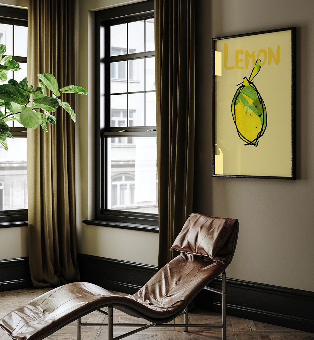 BRIGHT YELLOW LEMON