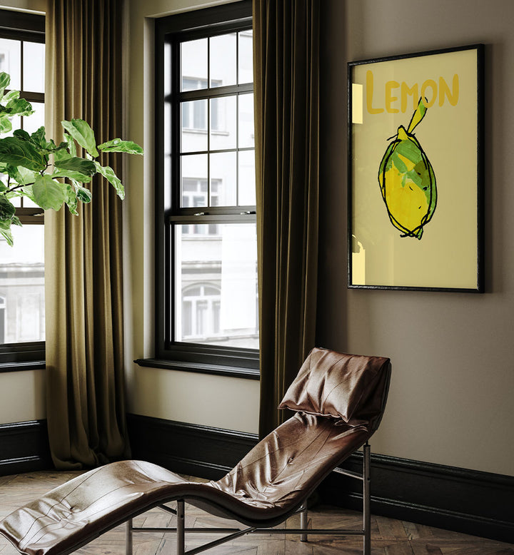 BRIGHT YELLOW LEMON