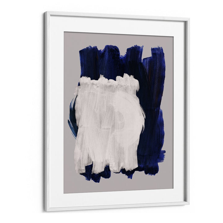 Brush Of Imagination By Mareike Bohmer Abstract Art Artwork in White Frame With Mount