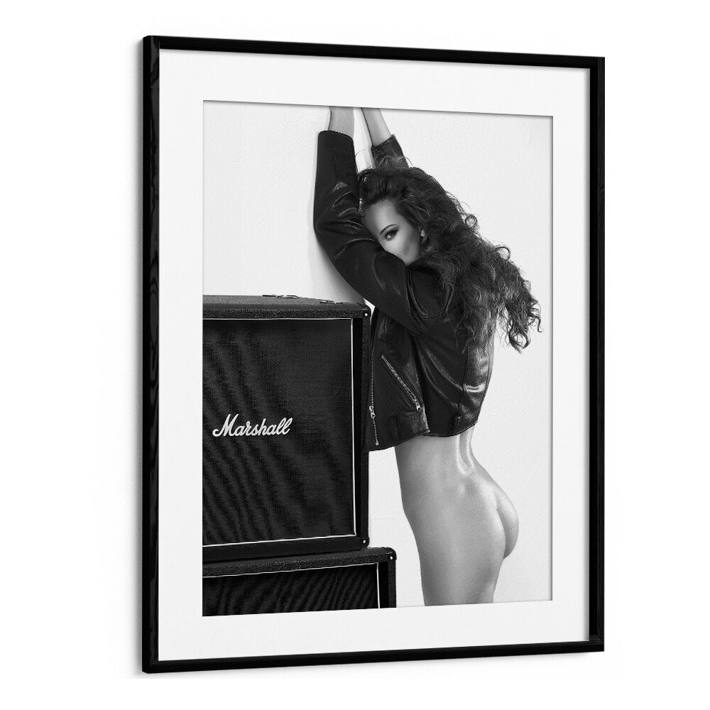 Baby by David Drake Fine Art Photography Fashion Photography in Black Frame With Mount