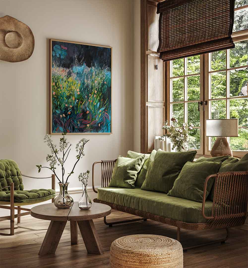 BABY'S BREATH , FLORAL FLOWER PAINTINGS