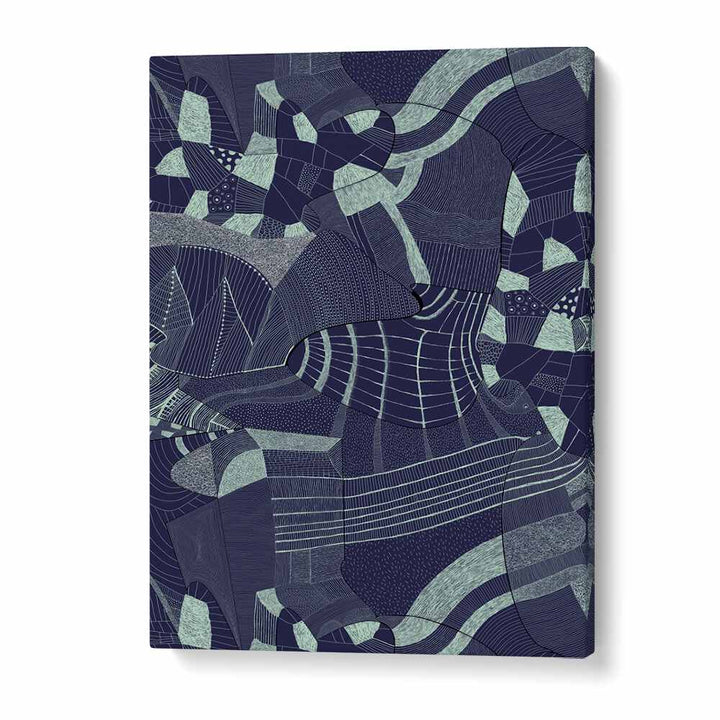 Bakiro Abstract Art Abstract Paintings in Gallery Wrap