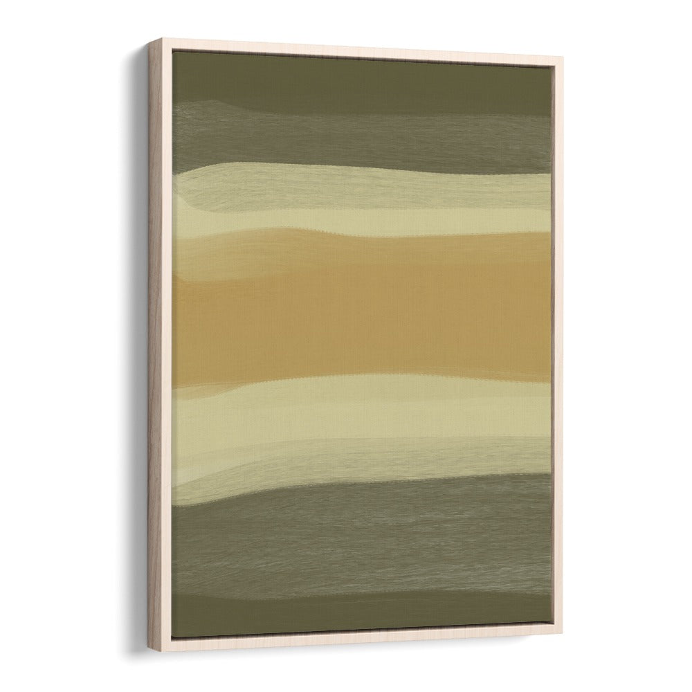 Balance by Yopie Studio Abstract Paintings Abstract Art Prints in Oak Wood Floater Frame