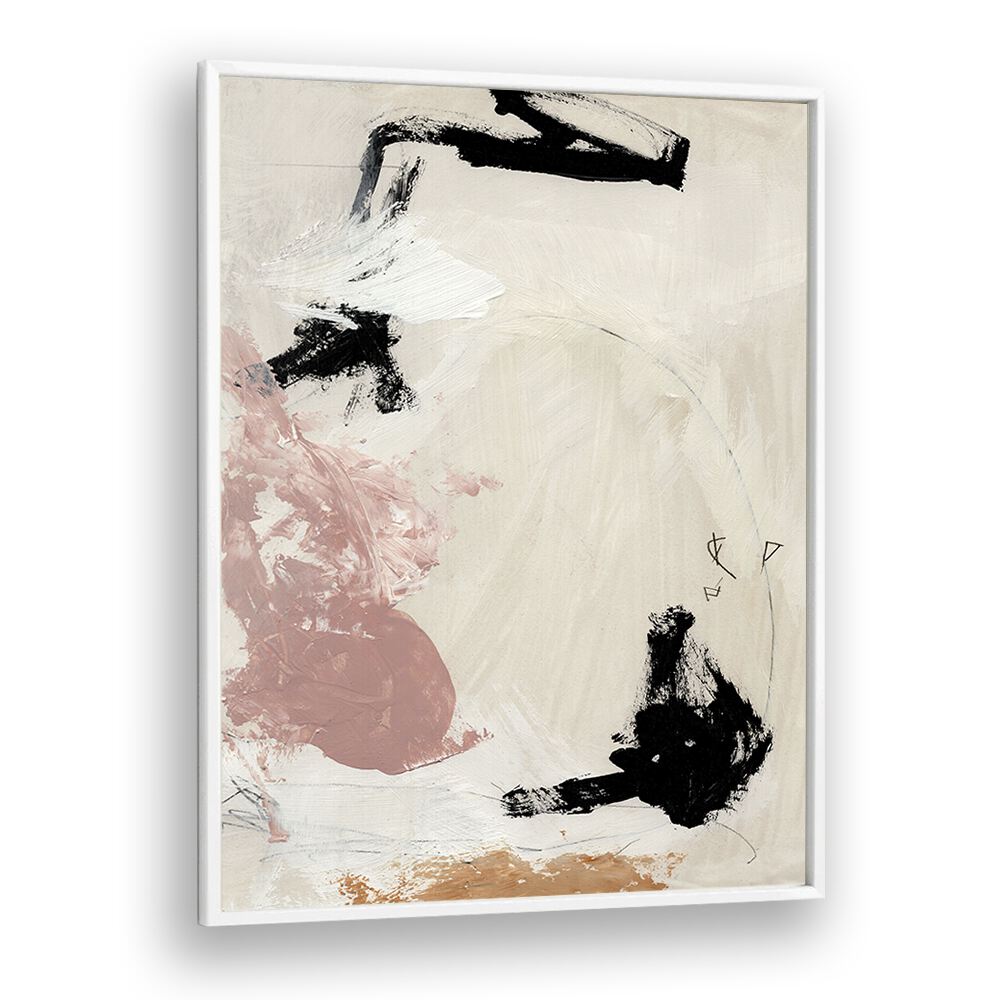 Ballet By Dan Hobday Abstract Art Abstract Paintings in White Plain Frame