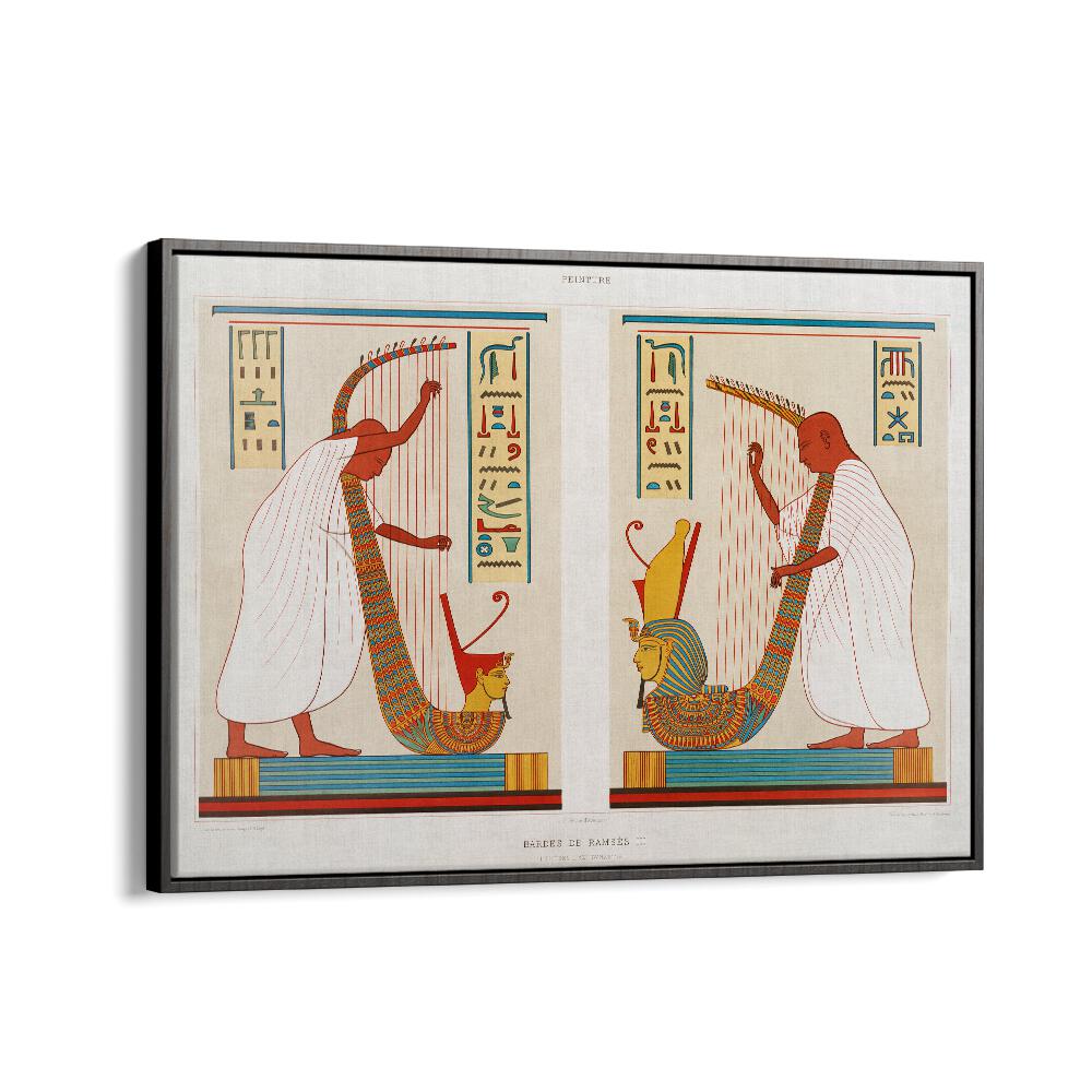 BARDS OF RAMSES III FROM HISTOIRE DE L'ART ÉGYPTIEN (1878) BY ÉMILE PRISSE D'AVENNES.