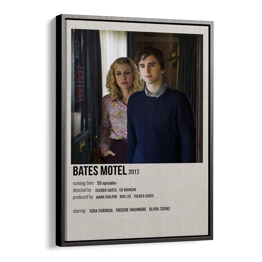 Bates Motel 2013 Movie Posters in Black Floater Frame