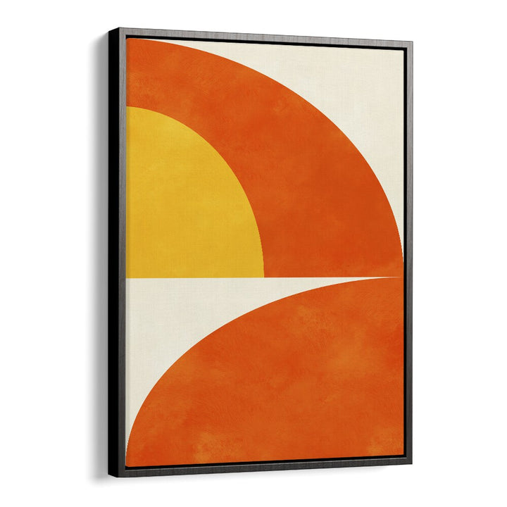 Bauhaus I By Ana Rut Bre Landscape Art Prints in Black Floater Frame